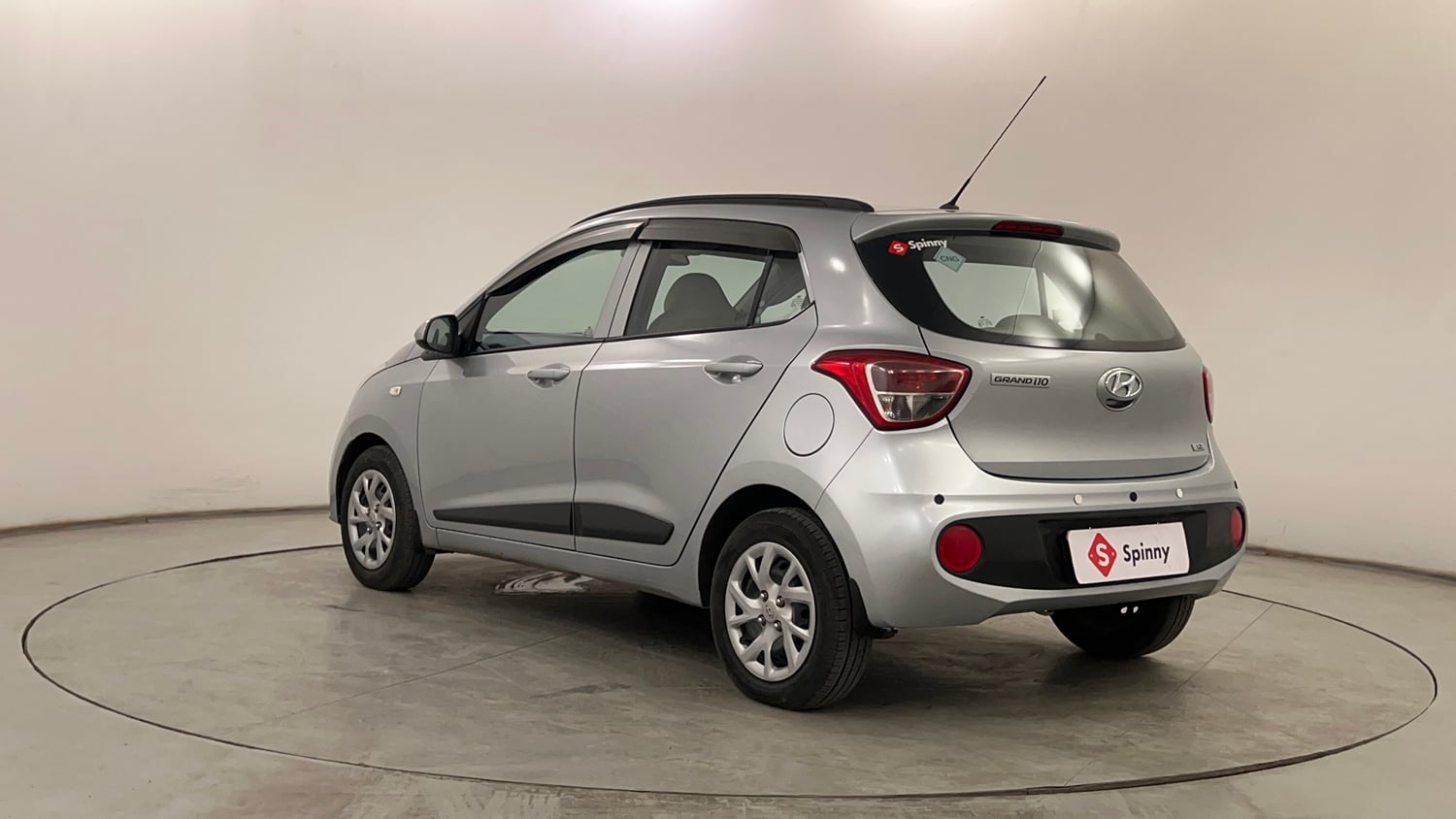 Used 2019 Hyundai Grand i10 Magna 1.2 Kappa VTVT CNG Cng Manual exterior LEFT REAR CORNER VIEW