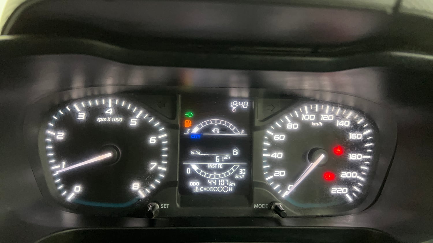 Used 2022 Tata Altroz XZ Diesel Diesel Manual interior CLUSTERMETER VIEW