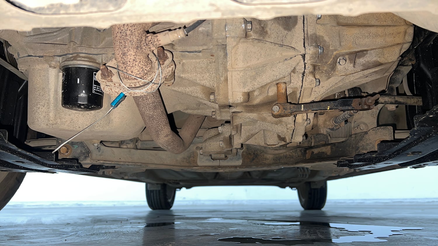 Used 2019 Maruti Suzuki Baleno Alpha Petrol Manual extra FRONT LEFT UNDERBODY VIEW