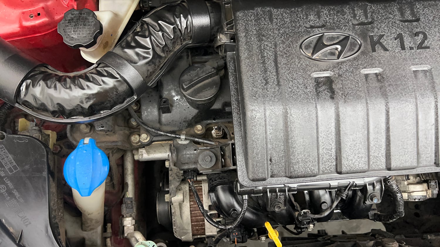 Used 2020 Hyundai Grand i10 Sportz 1.2 Kappa VTVT Petrol Manual engine ENGINE RIGHT SIDE VIEW