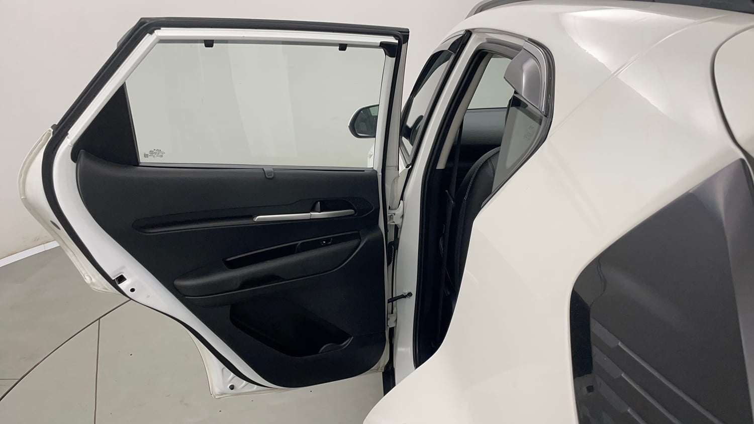 Used 2024 Kia Sonet HTK (O) 1.2 Petrol MT Petrol Manual interior LEFT REAR DOOR OPEN VIEW