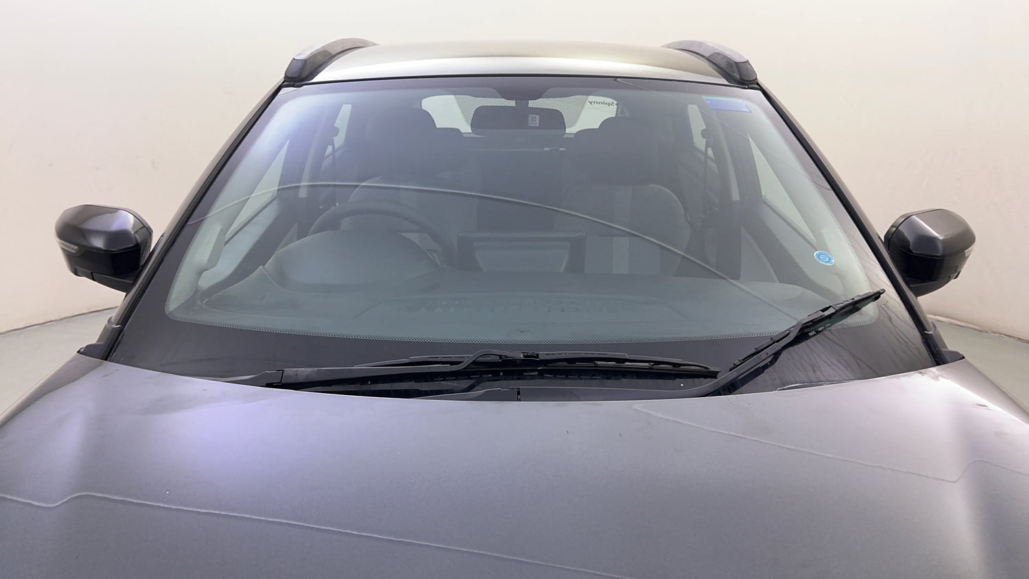 Used 2025 Tata Nexon Creative 1.2 Petrol 6AMT Petrol Automatic exterior FRONT WINDSHIELD VIEW