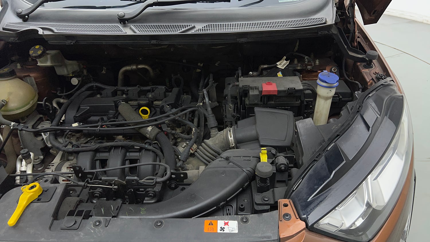 Used 2018 Ford EcoSport Ambiente 1.5L Ti-VCT Petrol Manual engine ENGINE LEFT SIDE VIEW