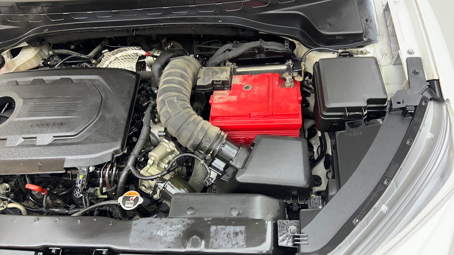 Used 2022 Kia Sonet HTX 1.5 Diesel Manual engine ENGINE LEFT SIDE VIEW