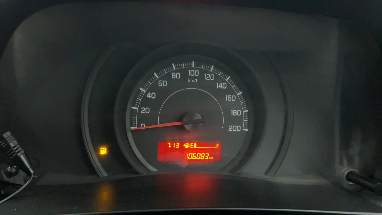 Used 2018 Maruti Suzuki Swift LXi Petrol Manual interior CLUSTERMETER VIEW