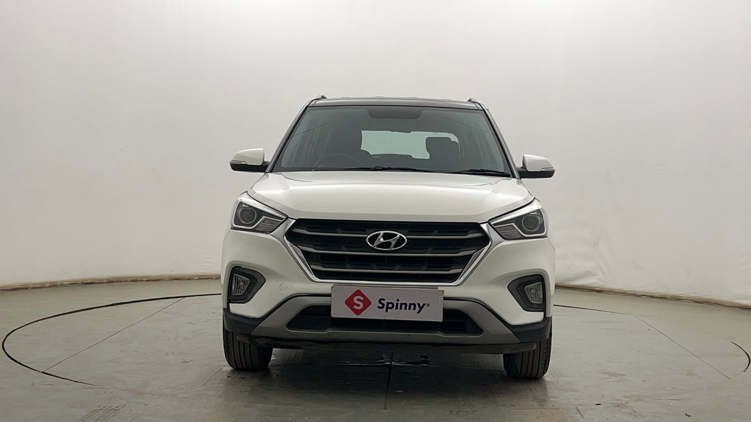 Used 2019 Hyundai Creta SX 1.6 Dual Tone Petrol Petrol Manual exterior FRONT VIEW