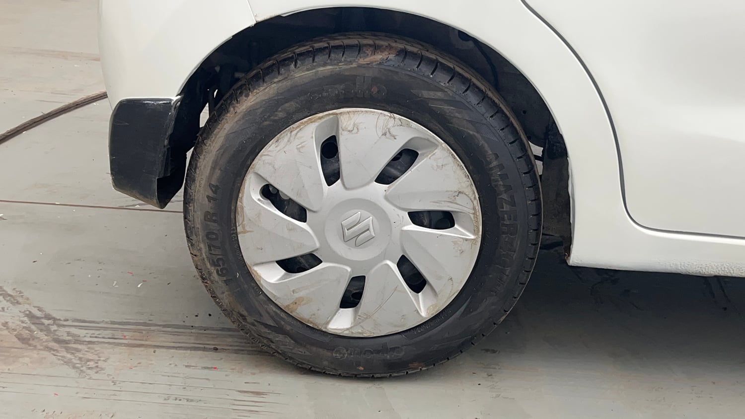 Used 2019 Maruti Suzuki Celerio ZXi Petrol Manual tyres RIGHT REAR TYRE RIM VIEW