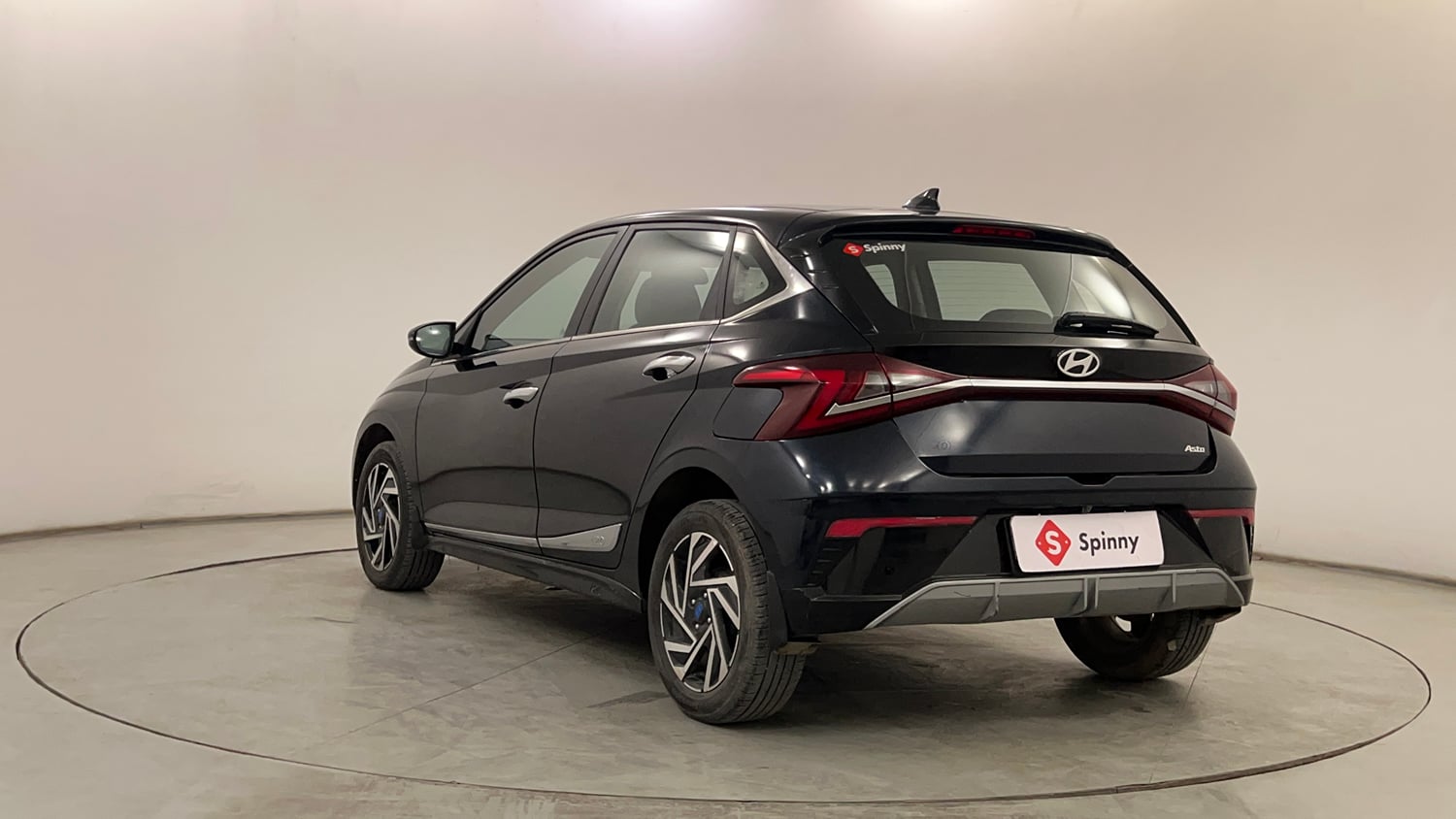 Used 2023 Hyundai New i20 Asta (O) 1.2 IVT Petrol Automatic exterior LEFT REAR CORNER VIEW