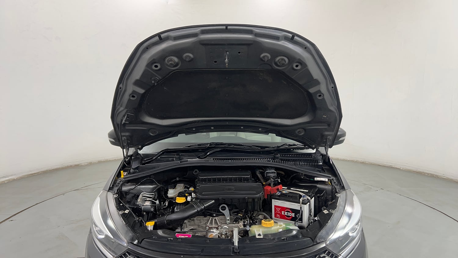 Used 2024 Tata Tigor XZA Plus iCNG Cng Automatic engine ENGINE & BONNET OPEN FRONT VIEW