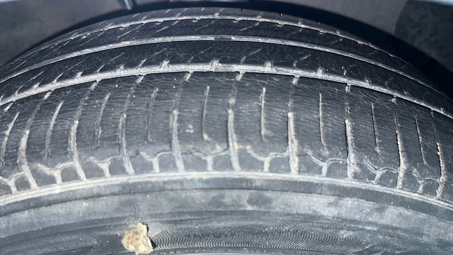 Used 2021 Hyundai Santro Sportz Petrol Manual tyres RIGHT FRONT TYRE TREAD VIEW