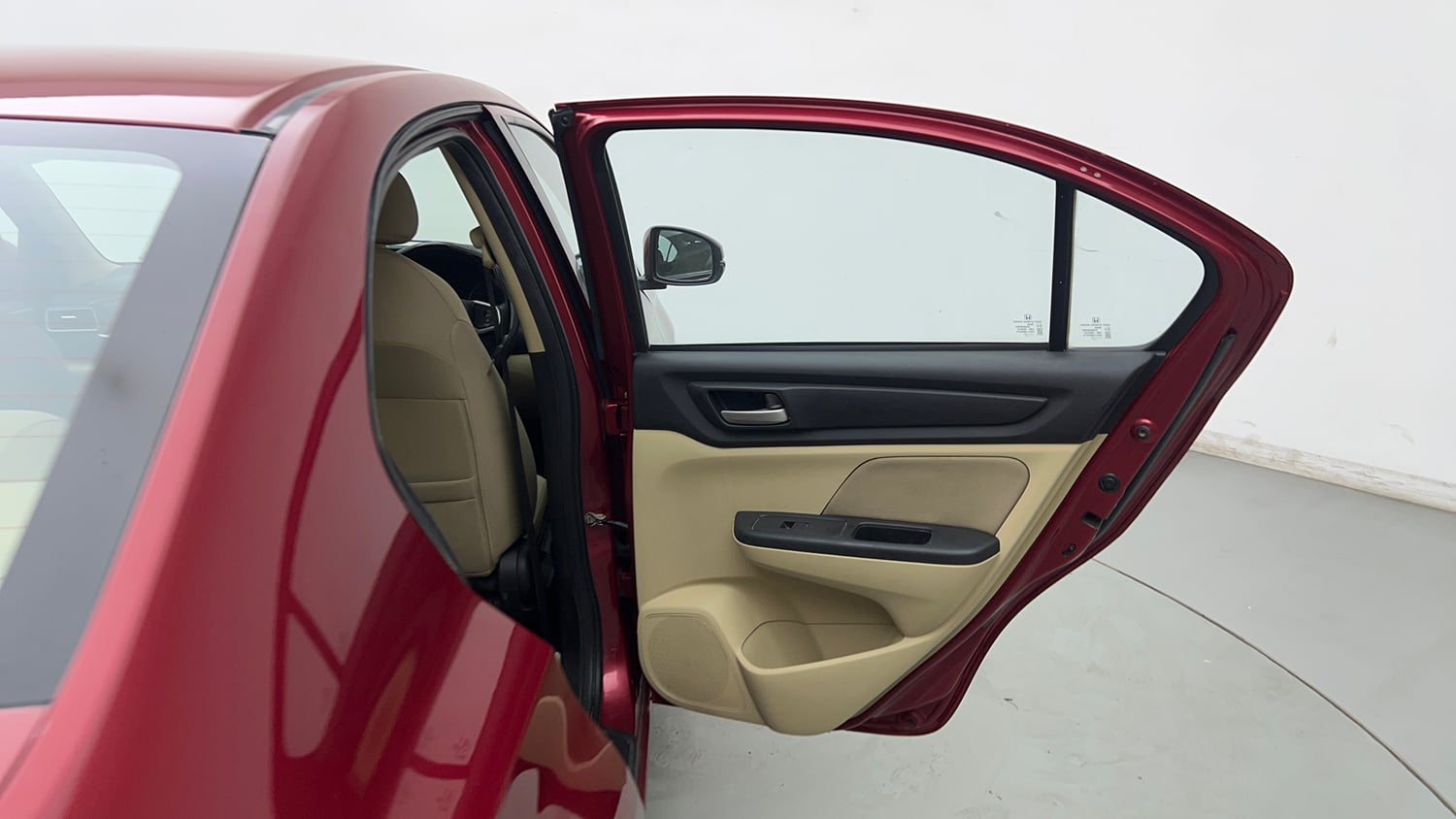 Used 2022 Honda Amaze VX MT 1.2 Petrol Petrol Manual interior RIGHT REAR DOOR OPEN VIEW