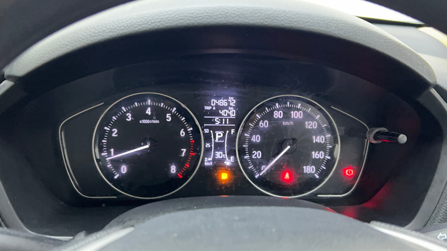 Used 2023 Honda Amaze VX 1.2 Petrol CVT Petrol Automatic interior CLUSTERMETER VIEW