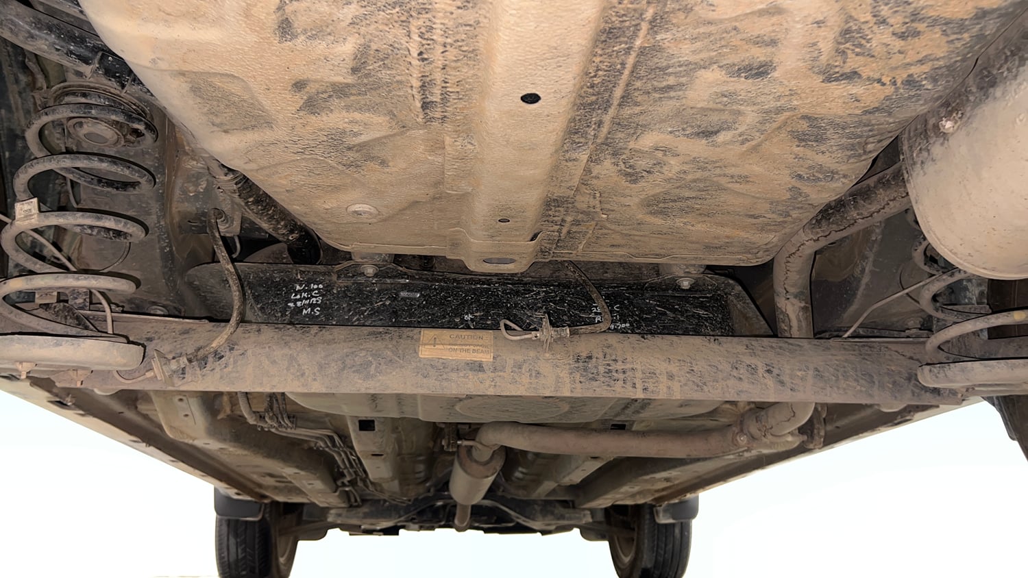 Used 2025 Tata Nexon Creative 1.2 Petrol 6AMT Petrol Automatic extra REAR UNDERBODY VIEW (TAKEN FROM REAR)