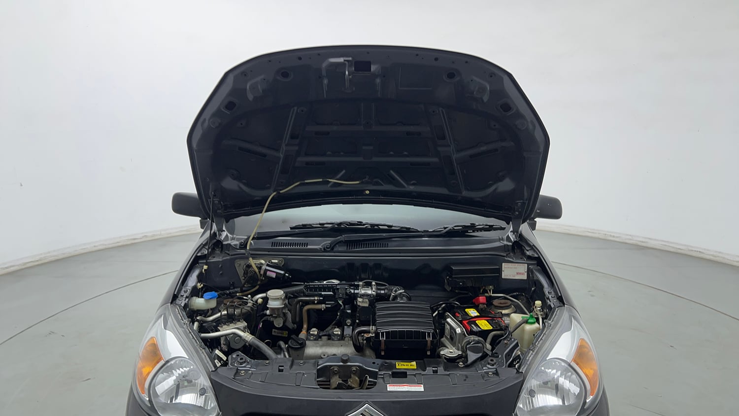 Used 2021 Maruti Suzuki Alto 800 LXi (O) Petrol Manual engine ENGINE & BONNET OPEN FRONT VIEW