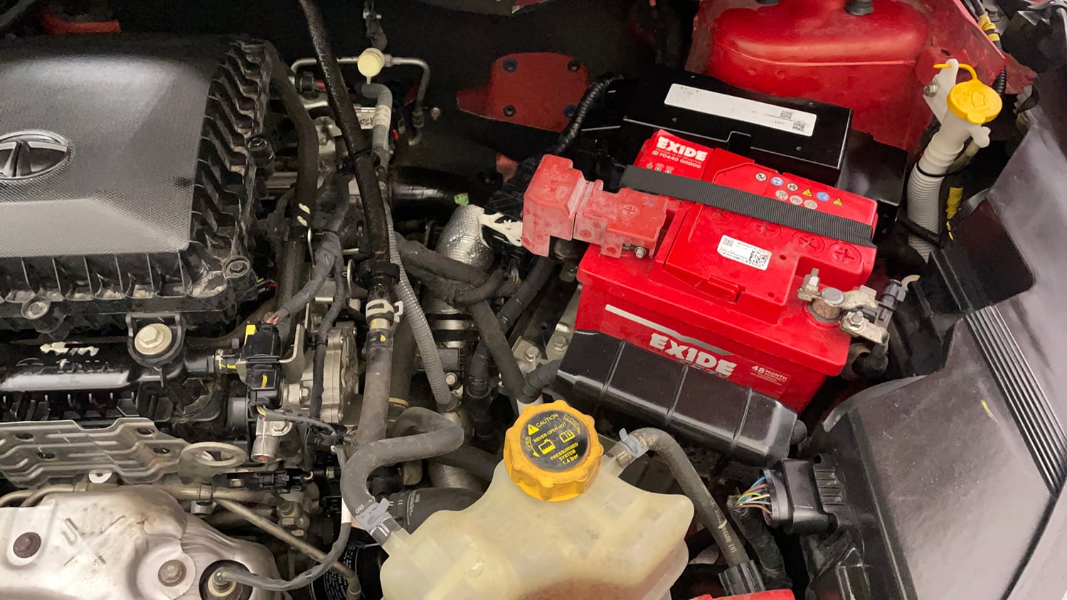 Used 2023 Tata Nexon XMA (S) Petrol Automatic engine ENGINE LEFT SIDE VIEW