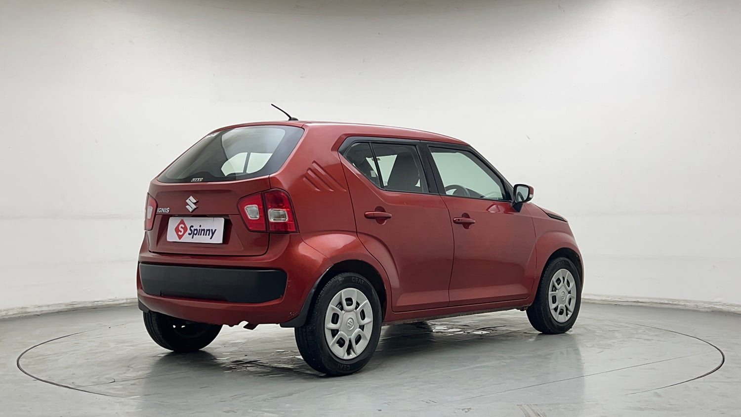 Used 2018 Maruti Suzuki Ignis Delta 1.2 AMT Petrol Automatic exterior RIGHT REAR CORNER VIEW