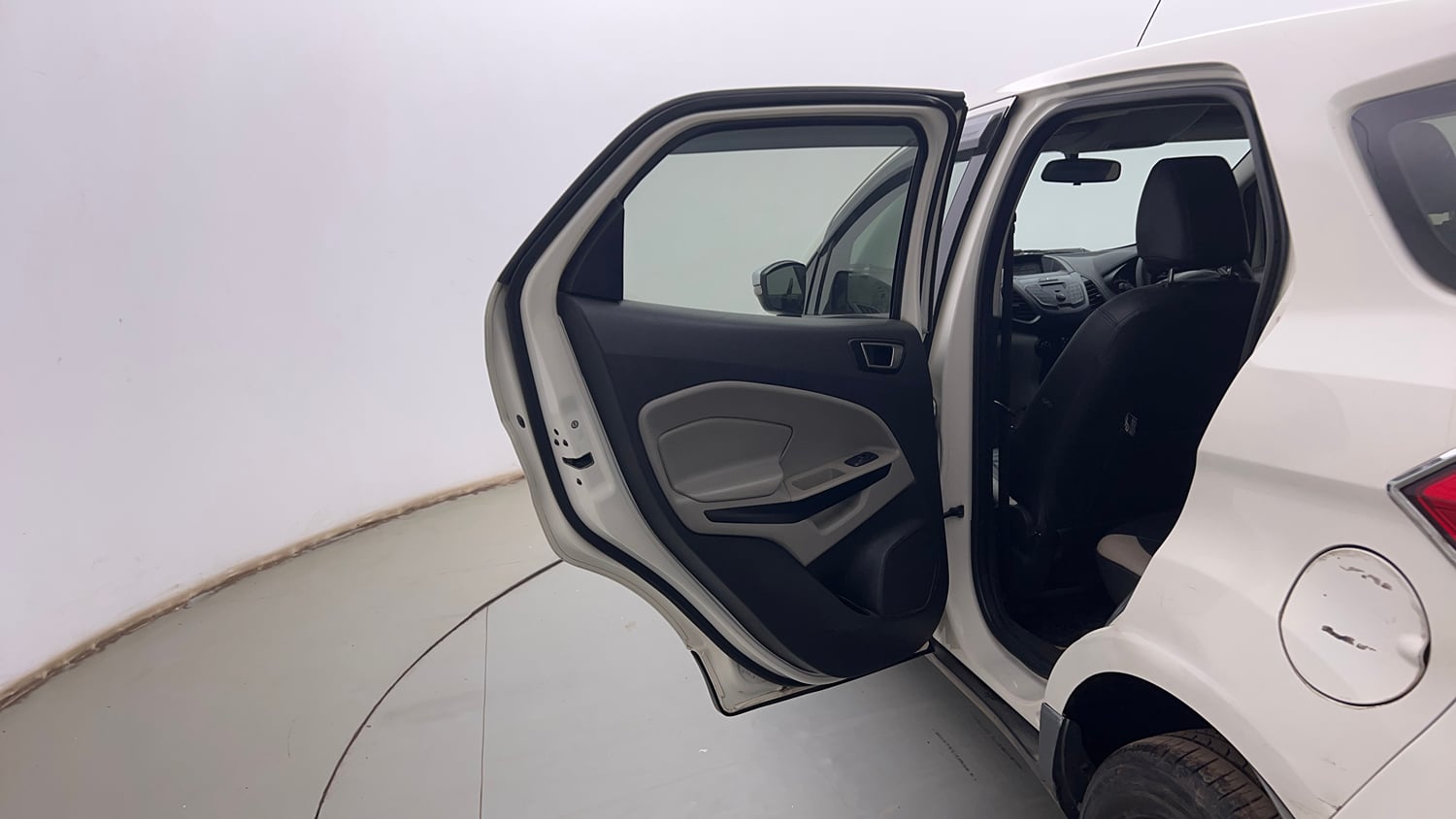 Used 2018 Ford EcoSport Trend 1.5L TDCi Diesel Manual interior LEFT REAR DOOR OPEN VIEW