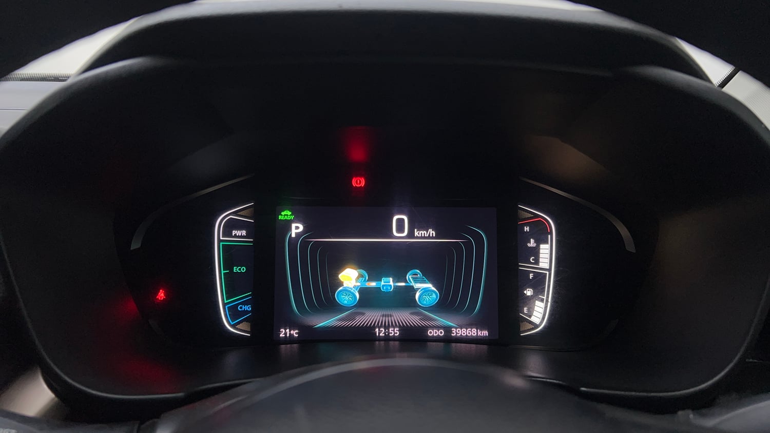Used 2023 Maruti Suzuki Grand Vitara Zeta Plus Intelligent Hybrid eCVT Hybrid Automatic interior CLUSTERMETER VIEW