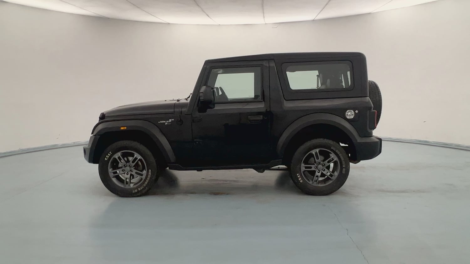 Used 2023 Mahindra Thar LX Hard Top Petrol AT RWD Petrol Automatic exterior LEFT SIDE VIEW