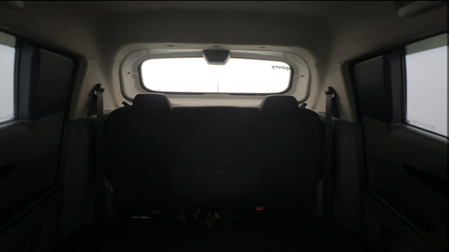 Used 2019 Mahindra KUV100 NXT K4 Plus 6 STR Petrol Manual interior REAR SEAT CONDITION VIEW