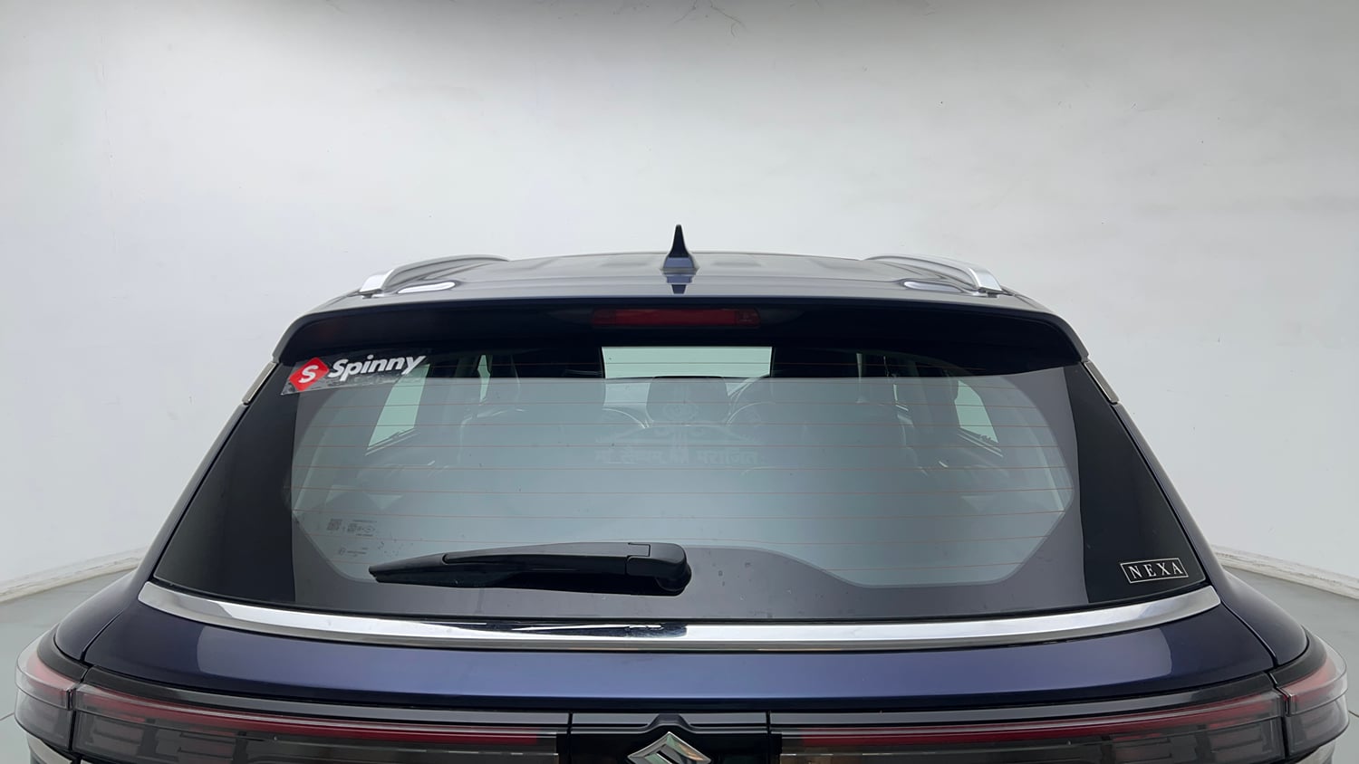 Used 2023 Maruti Suzuki Grand Vitara Zeta Plus Intelligent Hybrid eCVT Hybrid Automatic exterior BACK WINDSHIELD VIEW