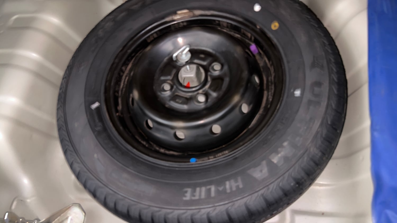 Used 2023 Maruti Suzuki Alto 800 VXi Petrol Manual tyres SPARE TYRE VIEW