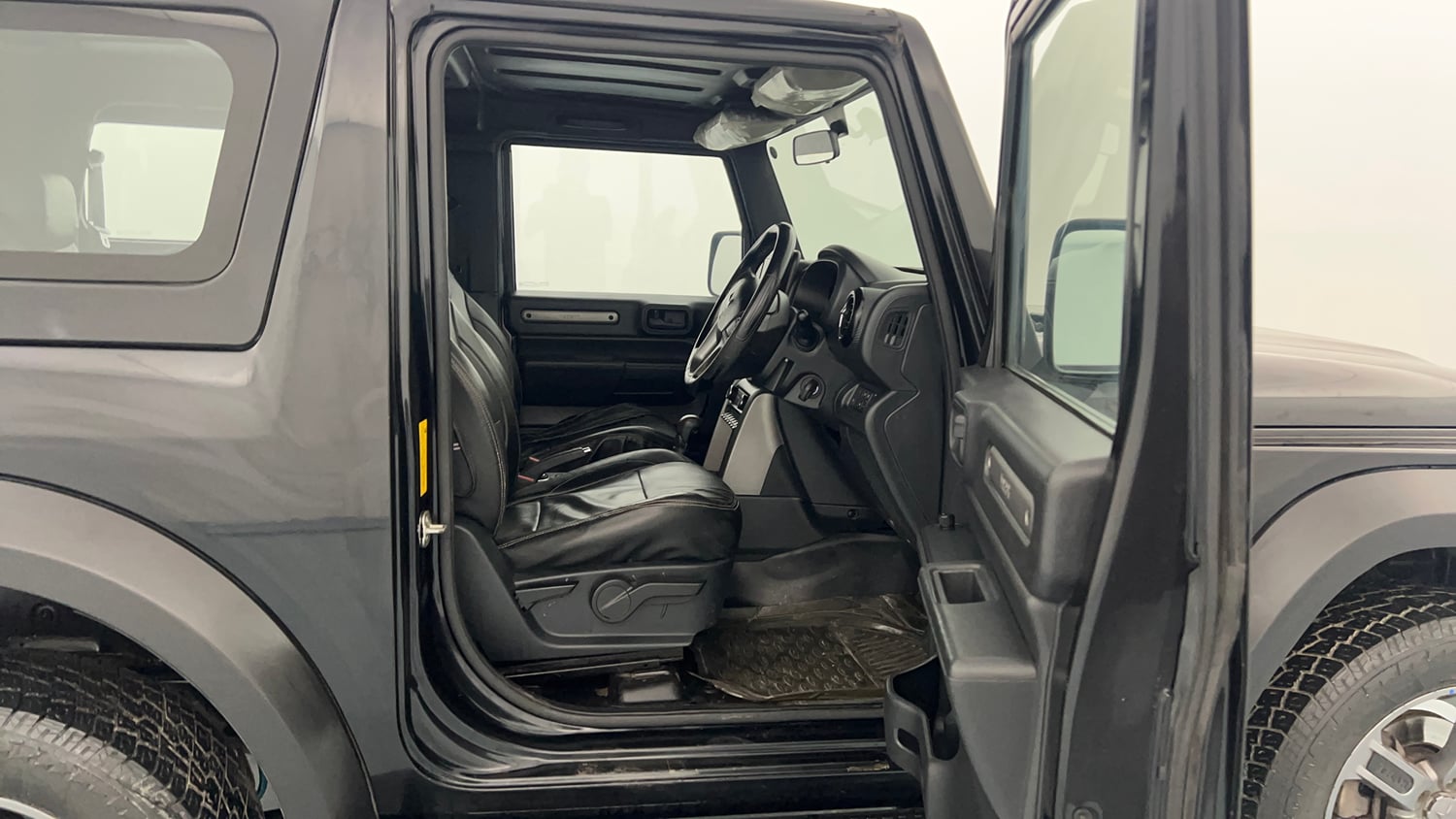 Used 2023 Mahindra Thar LX Hard Top Petrol AT RWD Petrol Automatic interior RIGHT SIDE FRONT DOOR CABIN VIEW