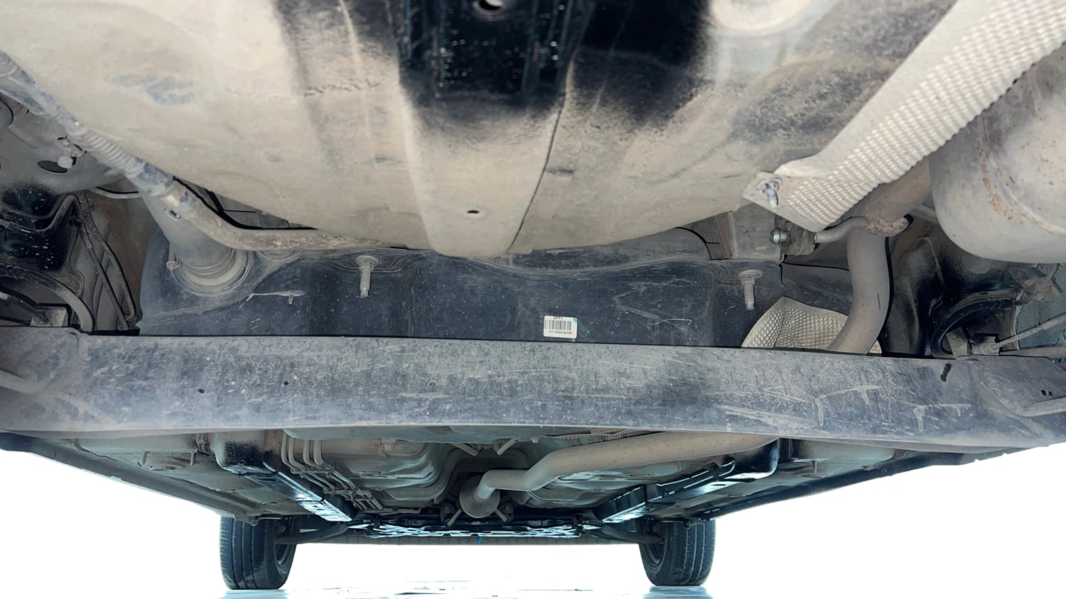 Used 2021 Hyundai Santro Sportz Petrol Manual extra REAR UNDERBODY VIEW (TAKEN FROM REAR)
