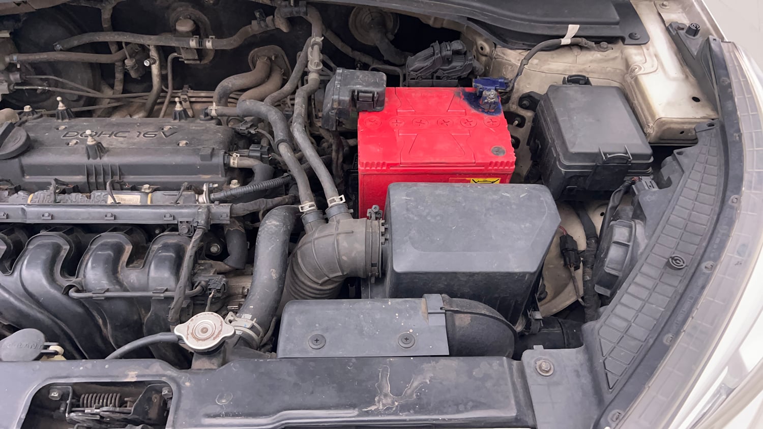 Used 2019 Hyundai Creta SX 1.6 Dual Tone Petrol Petrol Manual engine ENGINE LEFT SIDE VIEW