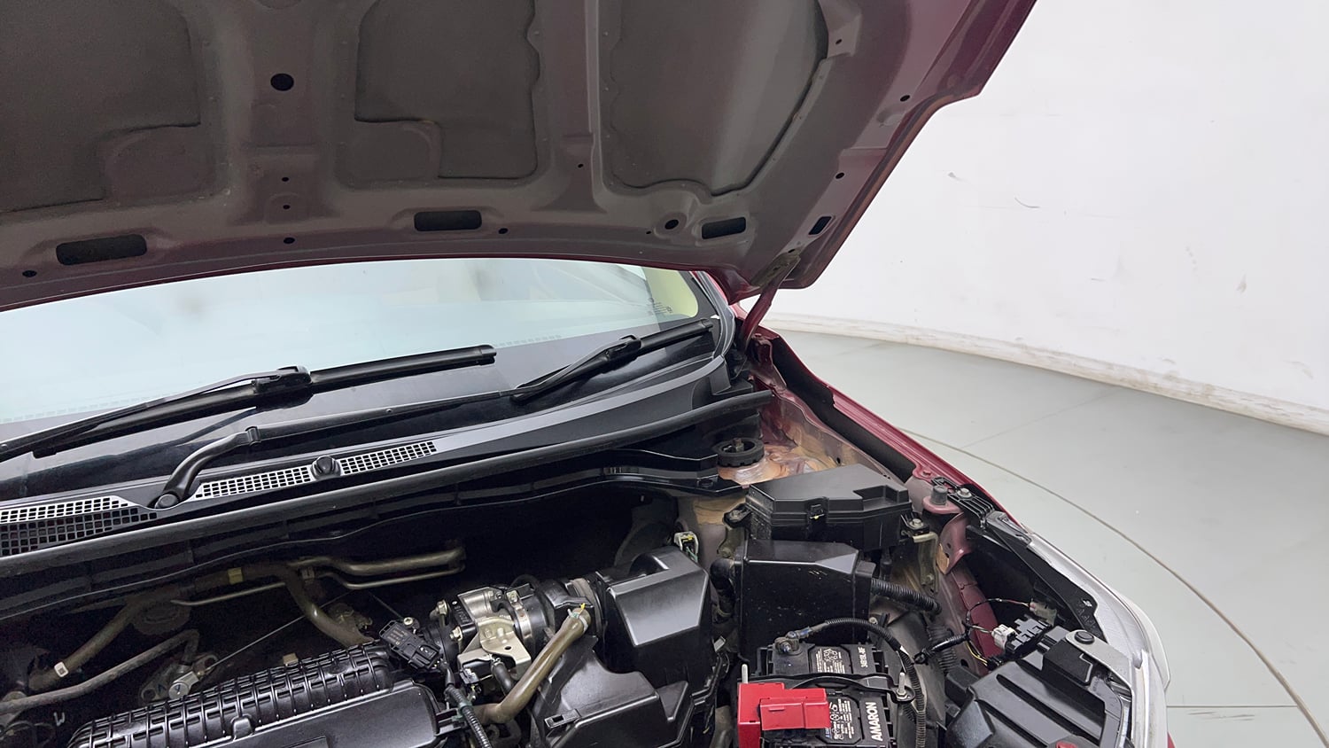 Used 2022 Honda Amaze VX MT 1.2 Petrol Petrol Manual engine ENGINE LEFT SIDE HINGE & APRON VIEW