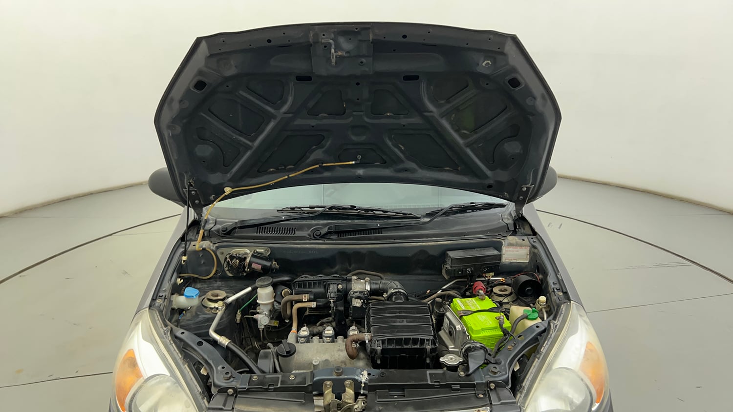 Used 2018 Maruti Suzuki Alto 800 LXi Petrol Manual engine ENGINE & BONNET OPEN FRONT VIEW