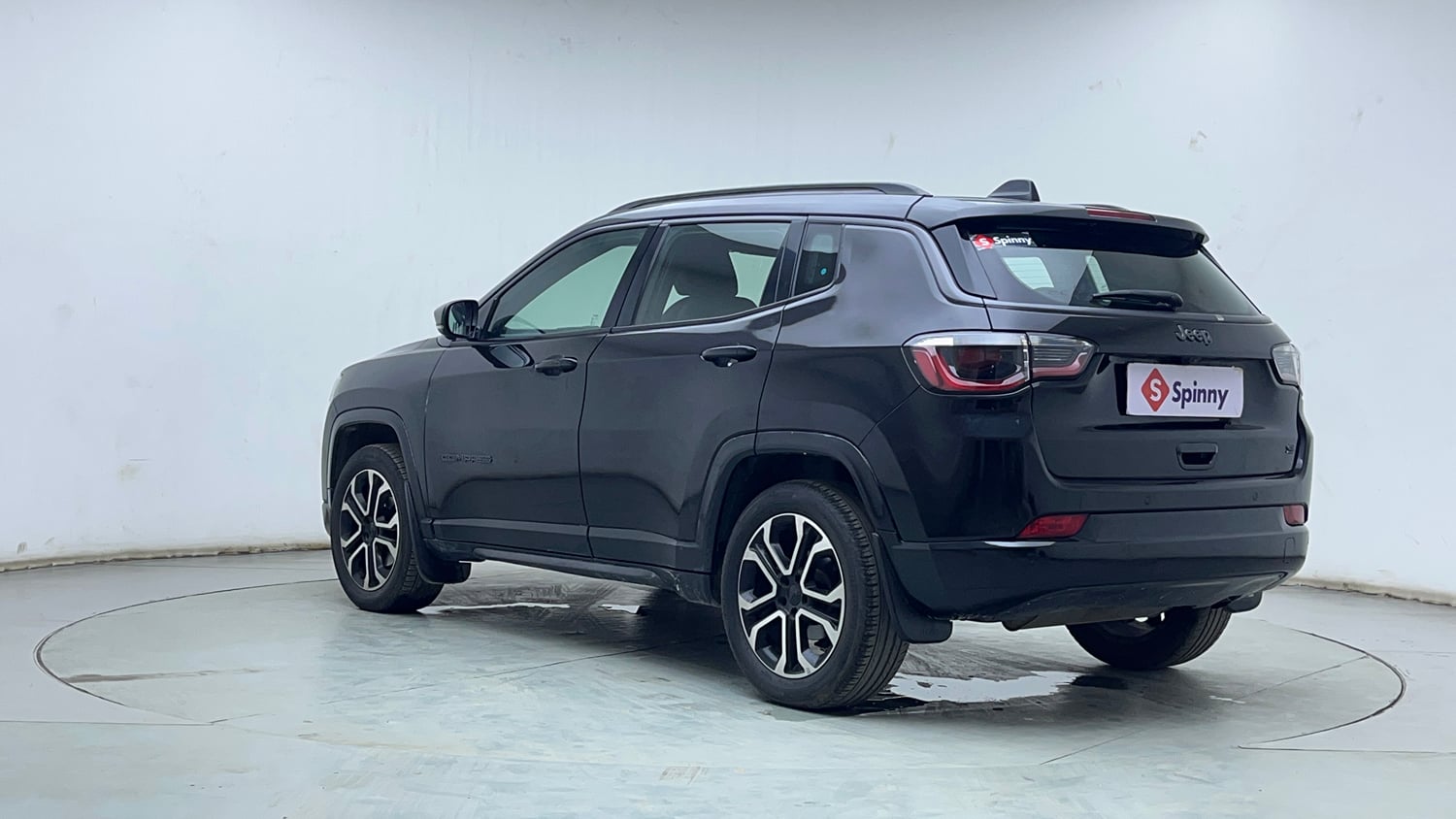 Used 2022 Jeep Compass Model S (O) 1.4 Petrol DCT Petrol Automatic exterior LEFT REAR CORNER VIEW
