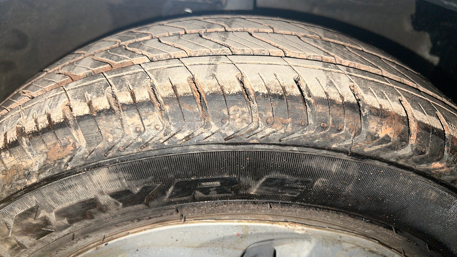 Used 2019 Maruti Suzuki Celerio ZXi Petrol Manual tyres RIGHT FRONT TYRE TREAD VIEW