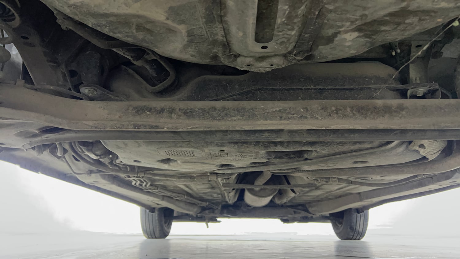 Used 2019 Maruti Suzuki Swift VXi Petrol Manual extra REAR UNDERBODY VIEW (TAKEN FROM REAR)