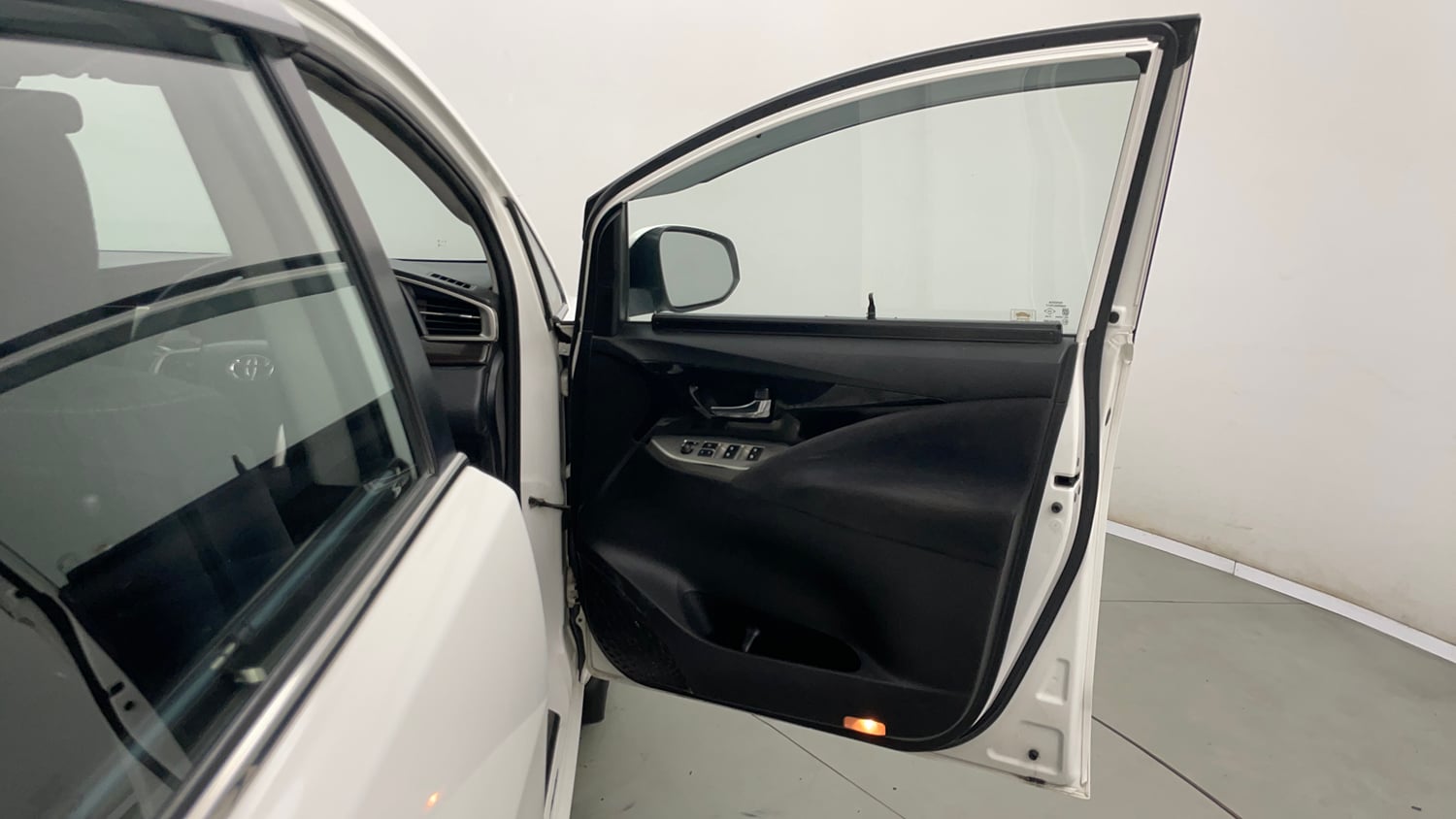 Used 2019 Toyota Innova Crysta 2.4 V 7 STR Diesel Manual interior RIGHT FRONT DOOR OPEN VIEW