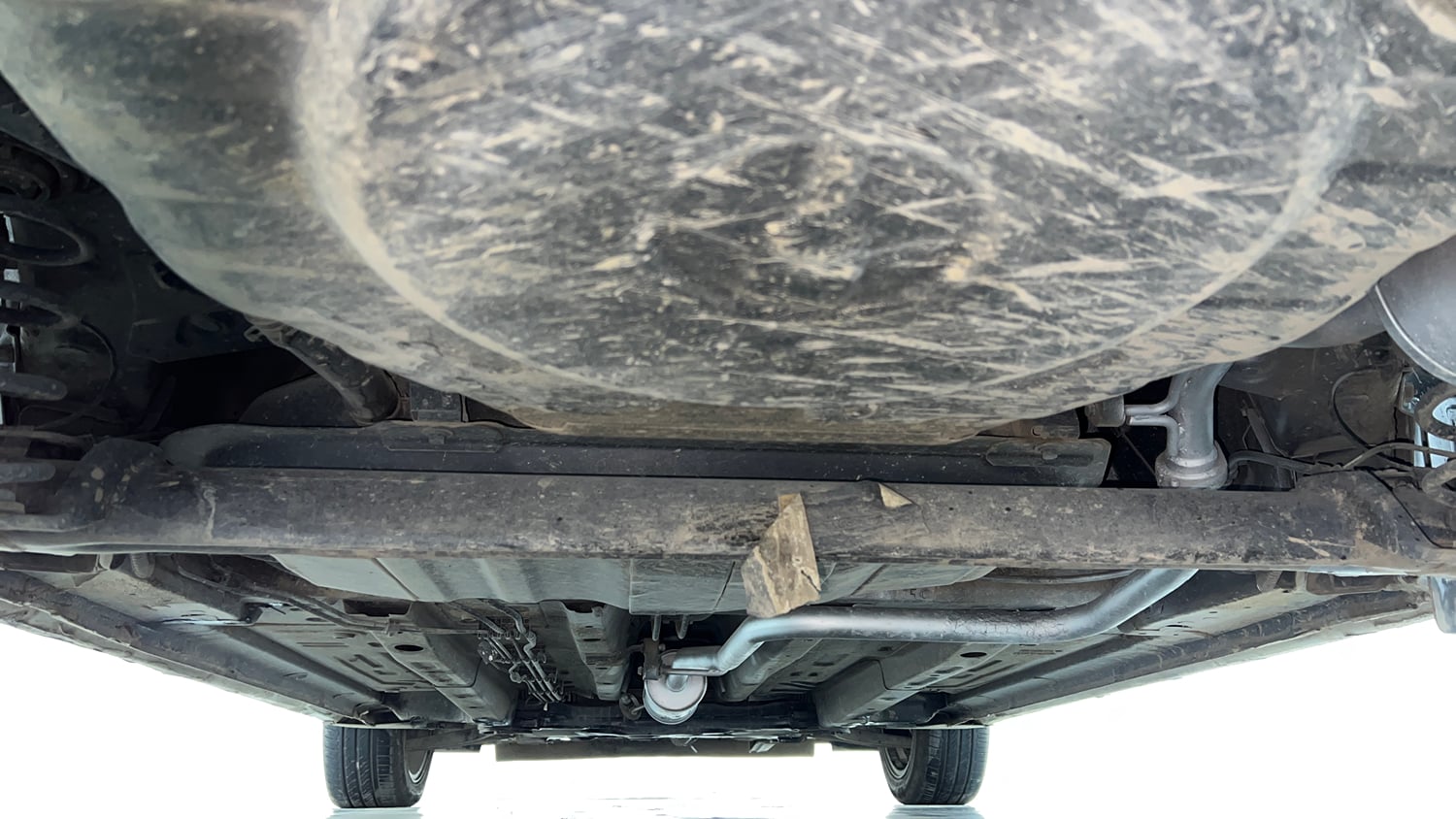 Used 2022 Tata Altroz XZA Plus Petrol Petrol Automatic extra REAR UNDERBODY VIEW (TAKEN FROM REAR)