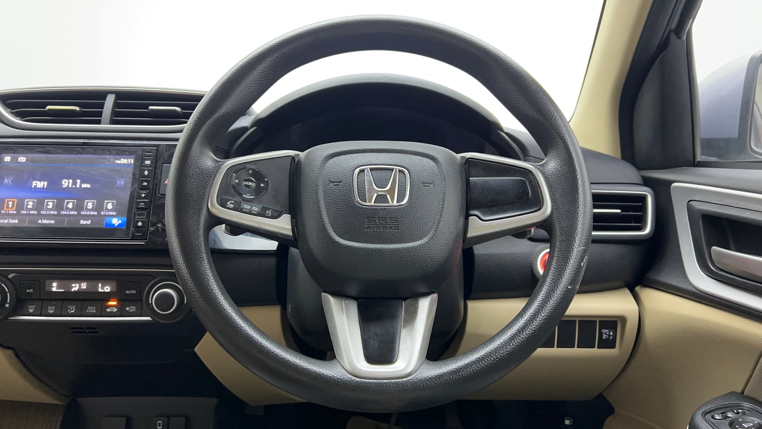Used 2023 Honda Amaze VX 1.2 Petrol CVT Petrol Automatic interior STEERING VIEW