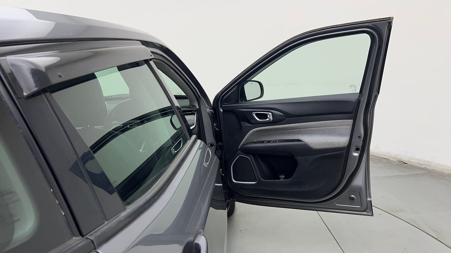 Used 2022 Jeep Compass Sport 1.4 Petrol Petrol Manual interior RIGHT FRONT DOOR OPEN VIEW
