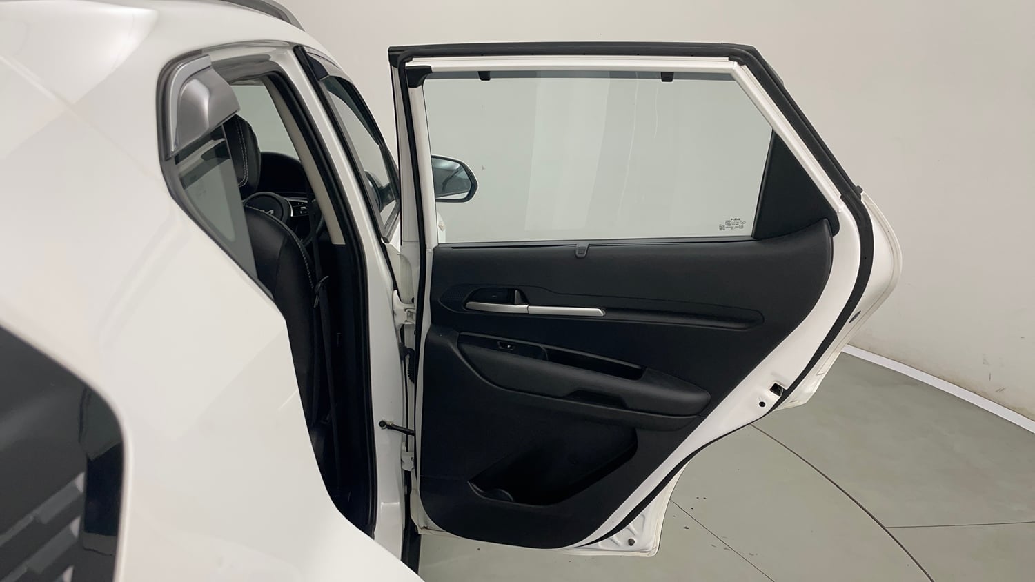 Used 2024 Kia Sonet HTK (O) 1.2 Petrol MT Petrol Manual interior RIGHT REAR DOOR OPEN VIEW