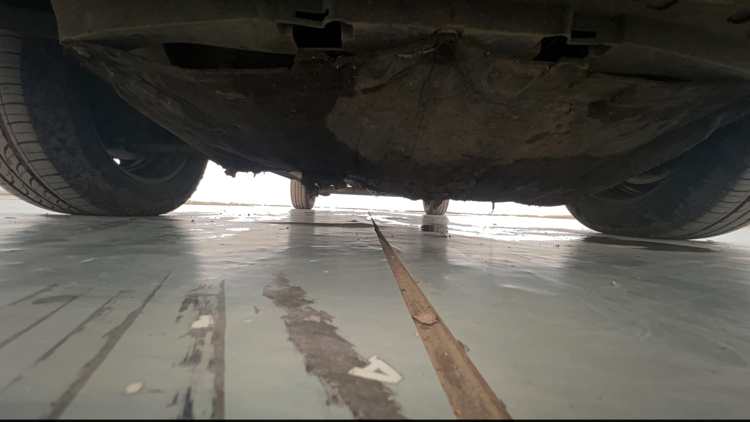 Used 2018 Ford EcoSport Trend 1.5L TDCi Diesel Manual extra FRONT LEFT UNDERBODY VIEW