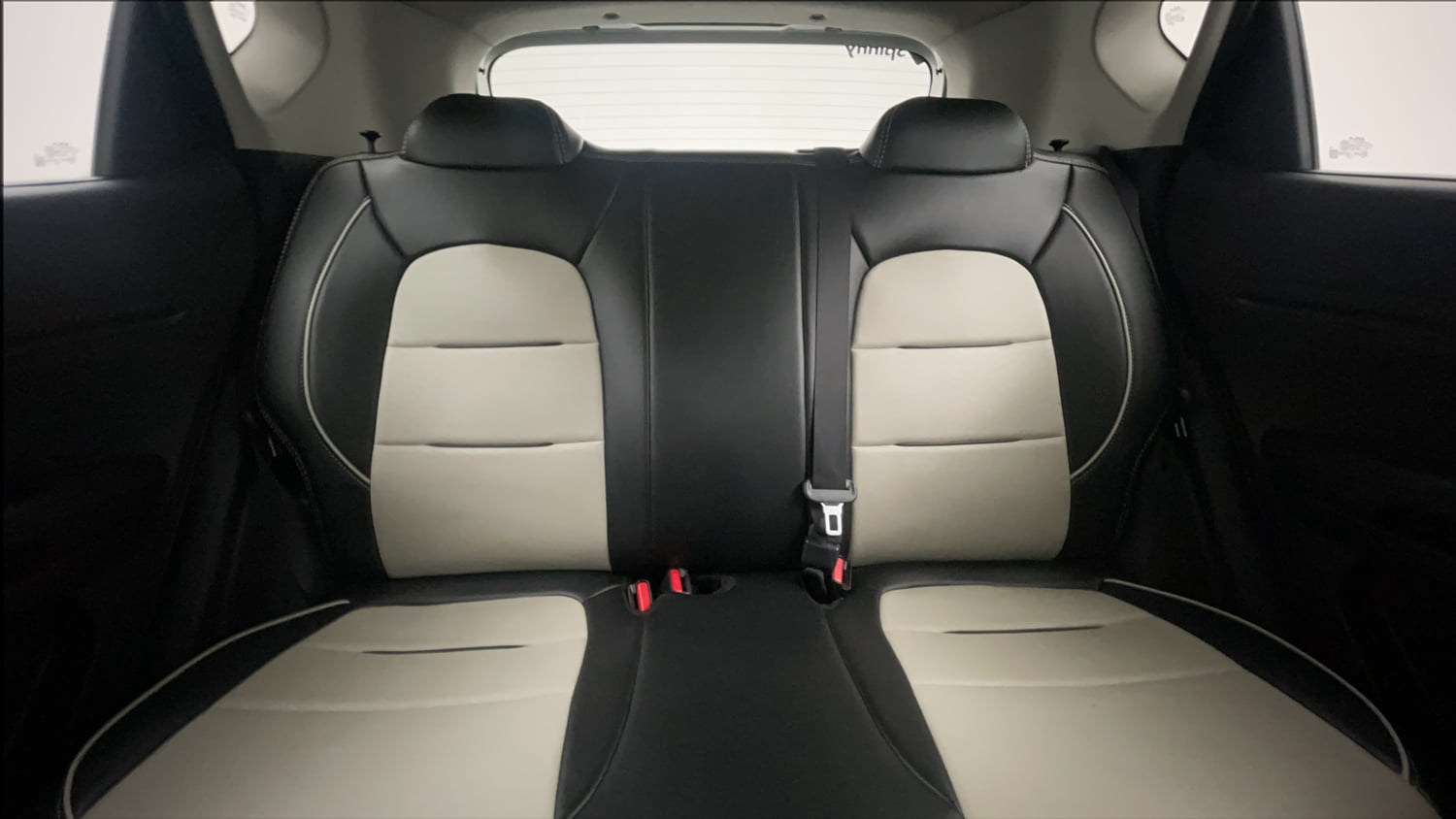 Used 2024 Kia Sonet HTK (O) 1.2 Petrol MT Petrol Manual interior REAR SEAT CONDITION VIEW