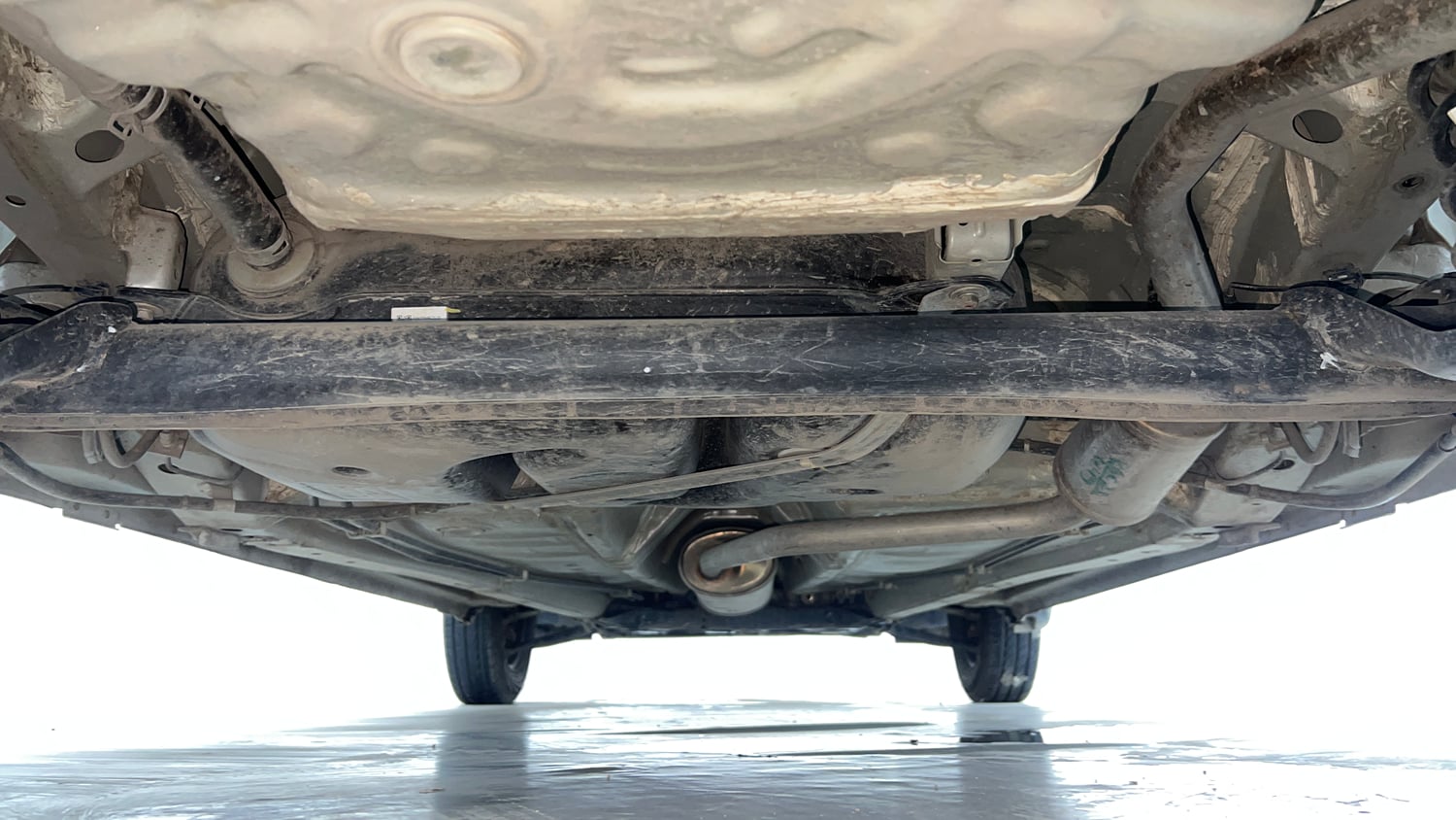 Used 2025 Maruti Suzuki Alto K10 VXi Plus (O) Petrol Manual extra REAR UNDERBODY VIEW (TAKEN FROM REAR)