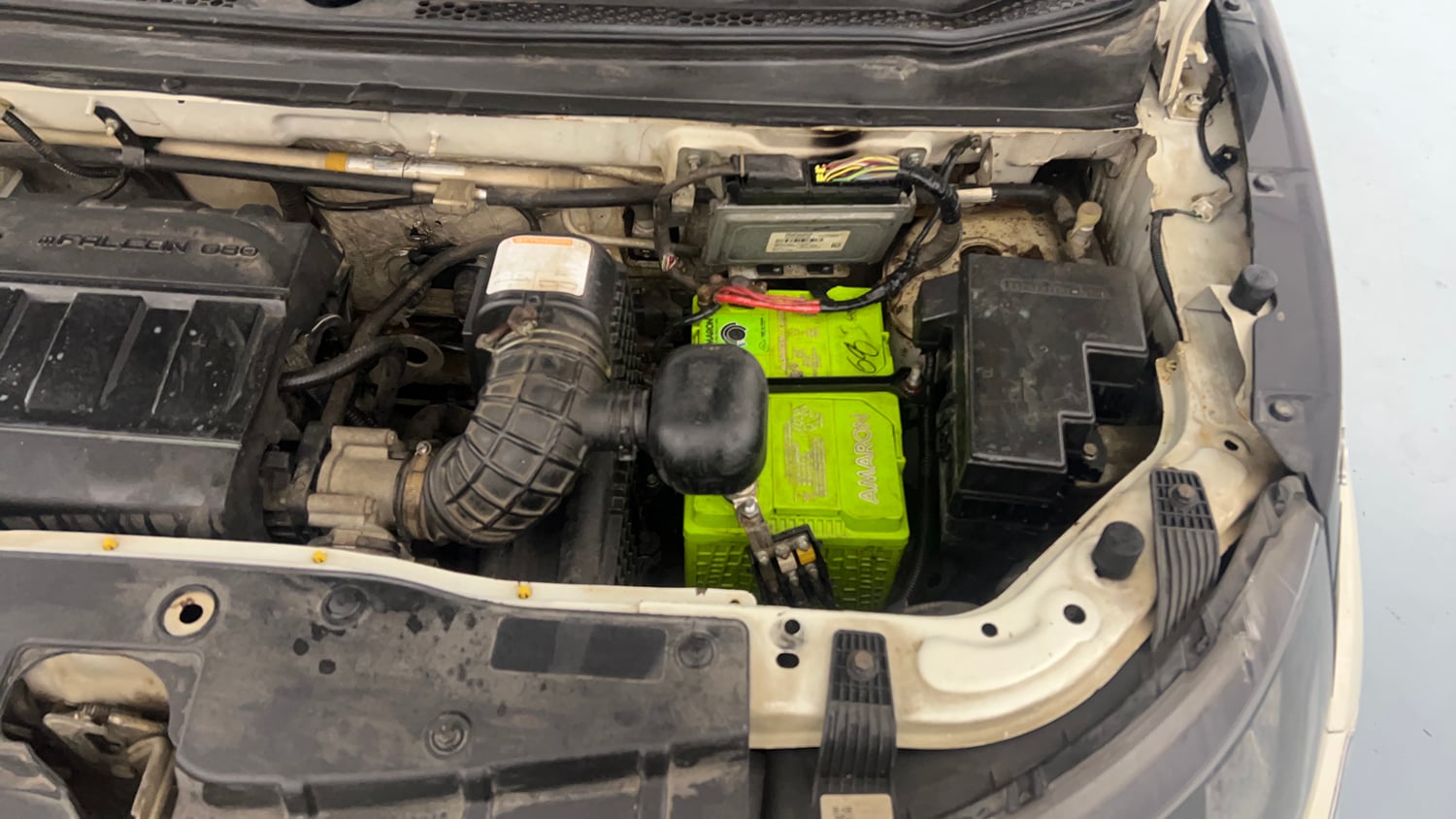 Used 2019 Mahindra KUV100 NXT K4 Plus 6 STR Petrol Manual engine ENGINE LEFT SIDE VIEW