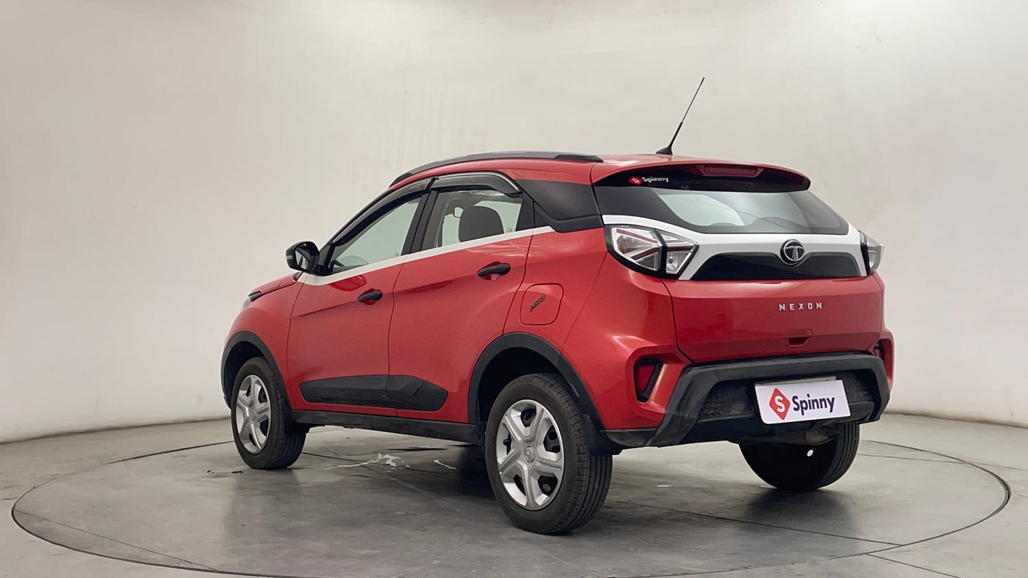 Used 2023 Tata Nexon XMA (S) Petrol Automatic exterior LEFT REAR CORNER VIEW