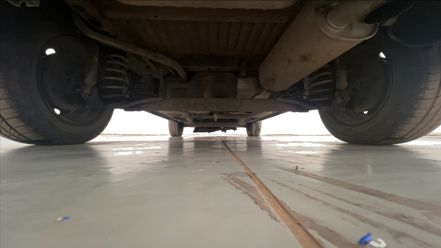 Used 2018 Ford EcoSport Trend 1.5L TDCi Diesel Manual extra REAR UNDERBODY VIEW (TAKEN FROM REAR)