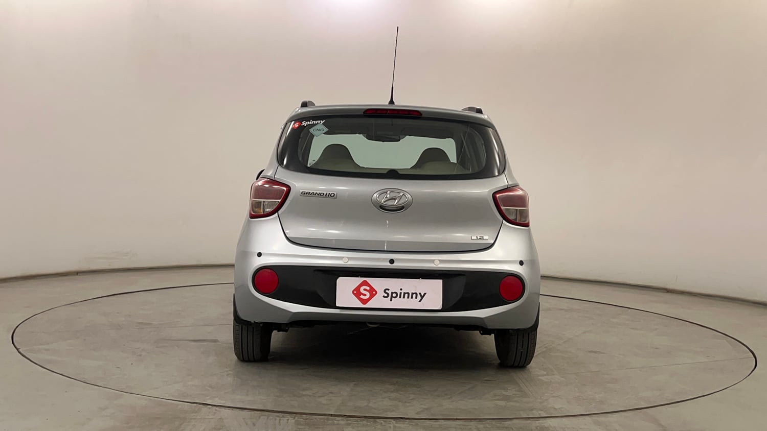 Used 2019 Hyundai Grand i10 Magna 1.2 Kappa VTVT CNG Cng Manual exterior BACK VIEW