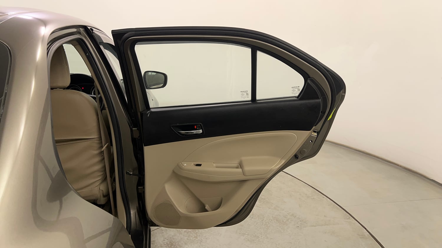 Used 2019 Maruti Suzuki Dzire VXi Petrol Manual interior RIGHT REAR DOOR OPEN VIEW
