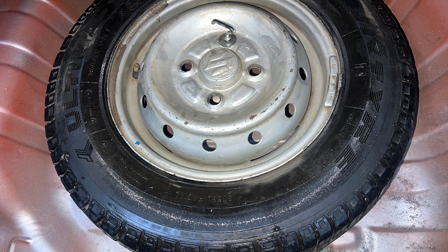 Used 2013 Maruti Suzuki Alto 800 Lx Petrol Manual tyres SPARE TYRE VIEW