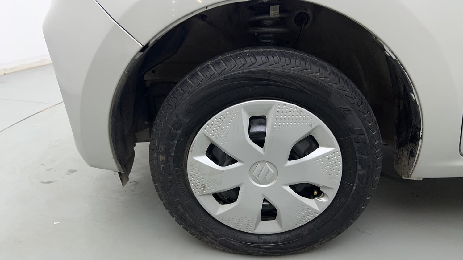 Used 2025 Maruti Suzuki Alto K10 VXi Plus (O) Petrol Manual tyres LEFT FRONT TYRE RIM VIEW