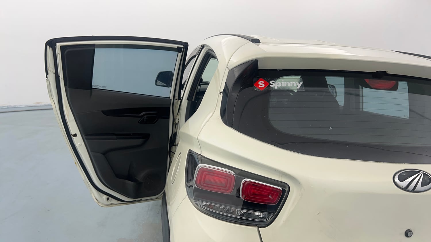 Used 2019 Mahindra KUV100 NXT K4 Plus 6 STR Petrol Manual interior LEFT REAR DOOR OPEN VIEW